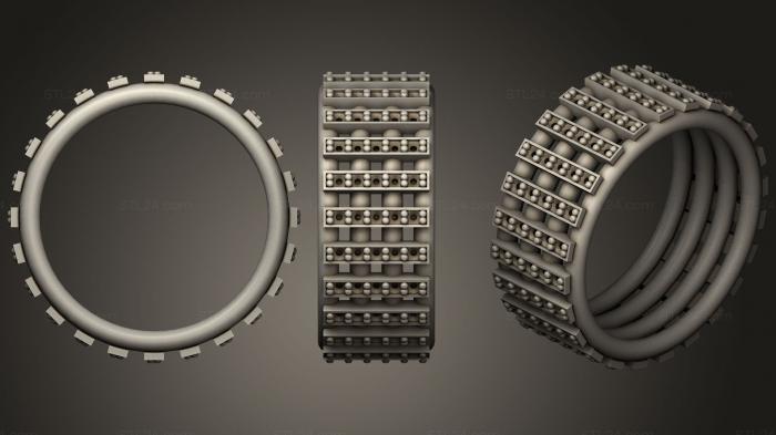 Jewelry rings (Ring 2, JVLRP_0803) 3D models for cnc